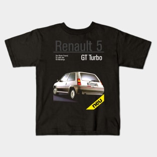 RENAULT 5 TURBO - German brochure Kids T-Shirt